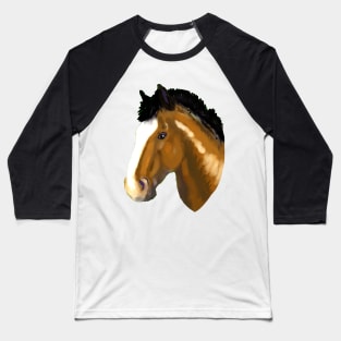 Clydesdale horse Baseball T-Shirt